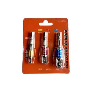 Hex điện từ <span class=keywords><strong>3</strong></span> cái <span class=keywords><strong>1</strong></span>/<span class=keywords><strong>4</strong></span> "<span class=keywords><strong>3</strong></span>/<span class=keywords><strong>8</strong></span>" <span class=keywords><strong>1</strong></span>/2 "Ổ cắm Adapter khoan bit Nut điều khiển thiết lập cho các công cụ điện - Product Image 1