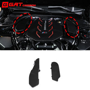 ฝาครอบ ECU สำหรับ BMW G90 M5 ทำจากคาร์บอนไฟเบอร์แห้ง สำหรับตกแต่งช่องเครื่องยนต์  ฝาครอบรีเลย์และแบตเตอรี่ แผ่นป้องกัน - Product Image 1