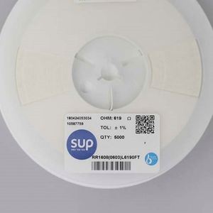 Whole -Sale RR1608 0603L6190FT 0603 1608 Resistors Chip Resistors SMD Resistors 619ohm 1% 1/10W Thick Film Resistor - Product Image 1