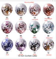 Globos Confetti Latex 12Inch Confetti Ballon Uit China Top Kwaliteit Met Helium Flying Party Decoratie Reclame Ballon