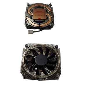 Slim Cpu Cooler for Itx HTPC LGA1200 115X Cooling 4Pin PWM CPU <b>Fan</b> Aluminum Fin Heatsink and Copper Heatpipes Base CPU Cooling - Product Image 4