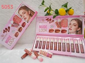 ลิปกลอสเนื้อแมทชุดของขวัญลิปกลอสสีนู้ดลิปกลอสเม็ดสีสูง - Product Image 3