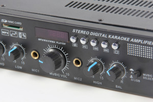 FIFI <strong>Best</strong> Price Professional <strong>Karaoke</strong> System Digital ECHO AV 4 Channels <strong>Mixer</strong> <strong>Karaoke</strong> Power Amplifier - Product Image 5