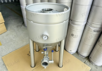 Fût de Fermentation en Acier Inoxydable 20L 30L 50L 100L 120L 150L 200L, Fût de Brasserie et Cuve de Brassage Personnalisables