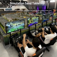 Voiture télécommandée RC tout-terrain professionnelle avec équipement VR, caméra HD, simulation de course FPV et conduite en sandbox