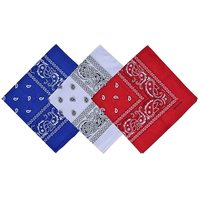 Pañuelo para la Cabeza Unisex de Poliéster de Alta Calidad con Logotipo Personalizado Impreso en Serigrafía, Pañuelo Cuadrado TOTEMFLAG STF-BDN de Moda