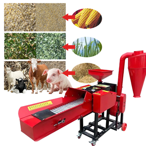 Máy móc nông nghiệp nhỏ chaff Máy cắt động vật thức ăn động cơ điện diesel chaff cắt - Product Image 1