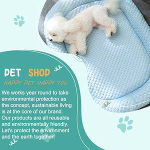 Almohadilla de refrigeración transpirable para mascotas, alfombrilla de verano para perros, cama para perros, cojín de nido para gatos, alfombrilla de refrigeración para perros de interior y exterior - Product Image 5