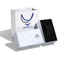 Boîte de montre en cuir de qualité supérieure ONOLA étui de rangement de luxe de marque avec boîte-cadeau d'oreiller réglable pour emballage de lunettes haut de gamme