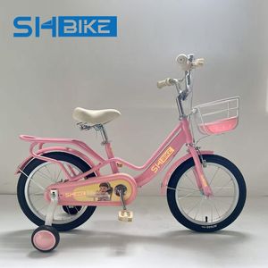 <span class=keywords><strong>Bicicletta</strong></span> per Bambine 10-13 Anni con Rotelle, Cestino e Nastri Rosa - Product Image 1