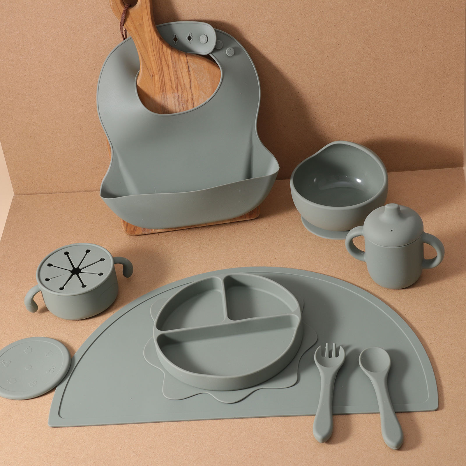 Bundle 8| Basic  | Placemat |snack Bowl | Sippy Cup