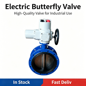 Válvula de Mariposa Eléctrica Resistente a Altas Temperaturas y Presiones, Base de Acero Fundido con Sellado Hermético para Aceite, Agua y Gas - Product Image 2