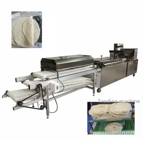 Good stability tortilla making machine dough sheeter tortilla making machine roti tortilla press making machine