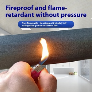 <span class=keywords><strong>Chauffe</strong></span>-<span class=keywords><strong>eau</strong></span> en coton Anti-condensation ignifuge PPR isolation de tuyau de climatiseur isolation de Protection solaire épaissie - Product Image 2