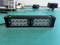 9-30V ámbar LED Dash/Deck/Visor luz de advertencia camión luces de placa de emergencia Mini luces LED intermitentes (SL781)