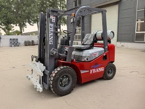 Forklift Truk Bensin LPG Ban Bantalan Kapasitas 2500kg 3t 3ton Tinggi Angkat 6m dengan Mesin Jepang dari Supplier Cina - Product Image 2