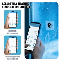 Étiquette de température RFID durable pour l'utilisation de la logistique de la chaîne du froid et les applications d'expédition de vaccins
