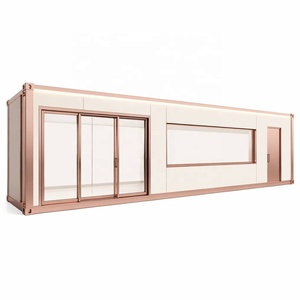 Restaurante de Contenedores de Lujo de 40 pies, Cocina Prefabricada Modular, Cafetería de Contenedores de Alta Gama para Distritos Comerciales Urbanos con Baño - Product Image 6