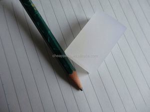 Gomme promotionnelle transparente personnalisée BV647 en TPR/PVC avec impression sérigraphique et transfert thermique pour encre de crayon, fabriquée en Chine - Product Image 2