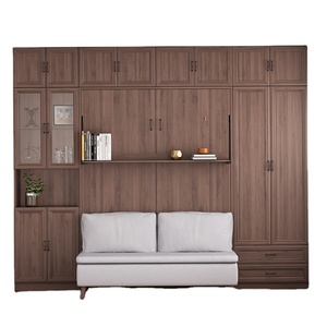 <span class=keywords><strong>Lit</strong></span> Murphy vertical invisible pliable personnalisé pour usage domestique, multifonctionnel, automatique, installation facile, <span class=keywords><strong>lit</strong></span> mural avec canapé - Product Image 1