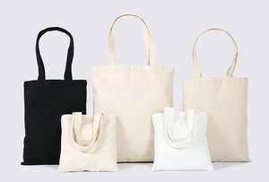 Sac fourre-tout en toile de coton personnalisé avec logo, très vendu, 40x35cm, pack promotionnel - Product Image 3