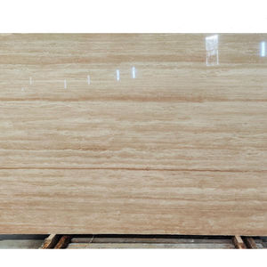 Azulejos de exhibición de mármol travertino beige chino de diseño moderno Superficie pulida para <span class=keywords><strong>encimera</strong></span> de Villa con 1 año de garantía <span class=keywords><strong>Precio</strong></span> <span class=keywords><strong>M2</strong></span> - Product Image 2