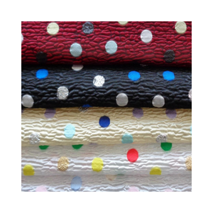 Il design unico 100% poliestere crêpe bubble cut punto modello jacquard broccato tessuto per l'abbigliamento - Product Image 1