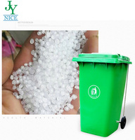 Contenedor de Basura con Ruedas de Plástico de Gran Capacidad para Exteriores, con Código de Color y Tapa, Contenedor de Basura Resistente de PP para la Separación de Residuos en Áreas Públicas Comunitarias
