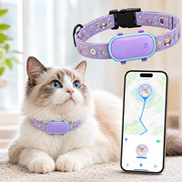 Traceur GPS pour chien Qcool Find Pet avec fonction de coupure d'alimentation à distance, partage de modes de positionnement multiples, marque blanche, approvisionnement en gros, lumière lumineuse