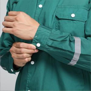 Custom Logo Wholesale Reflective <strong>Safety</strong> Work Jacket | Long Sleeve Industrial Work <strong>Uniform</strong> for Outdoor Sanitation Work - Product Image 6