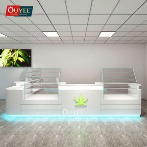 Khói Thương mại cửa hàng đồ nội thất hiển thị dẫn hiển thị Giá kính hiển thị trường Hợp khói cửa hàng kính Showcase thuốc lá kệ - Product Image 6