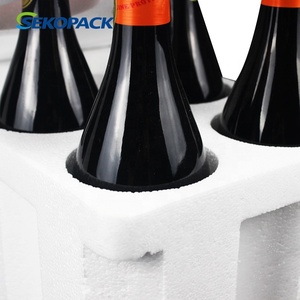 EPS Xốp Hộp Cho 87Mm Rượu Vang 6 Chai Túi Nhựa Bọt Bảo Vệ Trắng Bán Buôn Xốp Hộp Cho Thực Phẩm Trái Cây Cá Bọt Mát - Product Image 5
