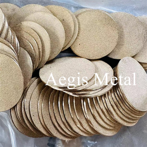 1.5Mm 2Mm 2.5Mm 5Mm Dikte 316l Din1.4404 Gas Diffuser <span class=keywords><strong>Filter</strong></span> Roestvrij Staal Gesinterde Microporeuze Plaat - Product Image 4