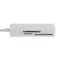 Lecteur de carte USB C 3 en 1 haute vitesse universel XD TFSD pour téléphones mobiles et ordinateurs portables Prend en charge la carte SD et la certification OTG Rohs