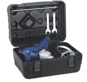Fonctionnement portable réglable 1400W en douceur Mélangeur de peinture électrique Usine Mélangeurs de béton à palettes Outils de construction - Product Image 6