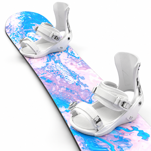 Tabla de Snowboard Snow Warrior Rosa y Azul con Gráficos para Mujer, para Todo Tipo de Montaña, 145-148 cm - Product Image 5