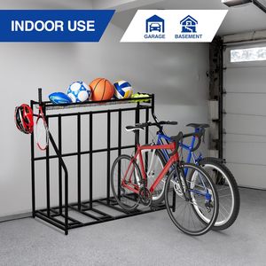 Soporte de Pared para Bicicletas con Acabado en Polvo, de Alta Seguridad para Interiores y Exteriores, para Garaje, con Capacidad de Carga de 45 kg - Product Image 3