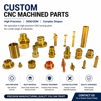 Pièces tournées CNC sur mesure de haute précision, services d'usinage de la laiton, du cuivre et de l'acier inoxydable, composants métalliques OEM ODM