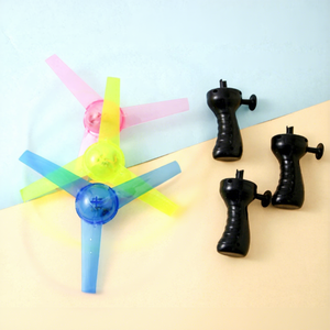Soucoupe volante avec cordon de tirage, OVNI lumineux dans le noir, <span class=keywords><strong>grand</strong></span> disque, jouet clignotant pour enfants, vente en gros de disques lumineux - Product Image 2