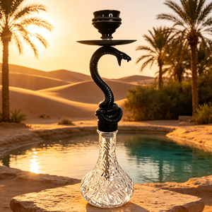 Snake Design Portable <b>Hookah</b> Shisha Set 58CM Luxury <b>Hookah</b> Aluminum Alloy Shisha <b>Hookah</b> Set Arabic <b>Hookah</b> <b>Hookah</b> Pen In Stock - Product Image 6