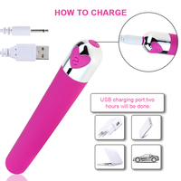10-Gang Bullet Vibrator AV-Stick G-Punkt Klitoris Stimulator Mini Sexspielzeug für Frauen Masturbation Sexprodukte