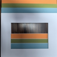 105 g/m² Harz-beschichtetes, doppelseitiges, umweltfreundliches Passepartout-Papier aus reinem Holzzellstoff, gefärbtes Spezialpapier für die Bildergalerie-Montage