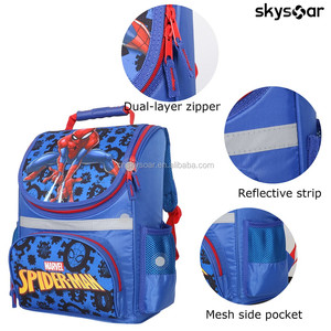 Diseño <span class=keywords><strong>de</strong></span> fábrica azul <span class=keywords><strong>de</strong></span> alta calidad Durable Spider Man mochila primaria niño niños escuela mochila personalizada niños <span class=keywords><strong>libro</strong></span> mochila - Product Image 4
