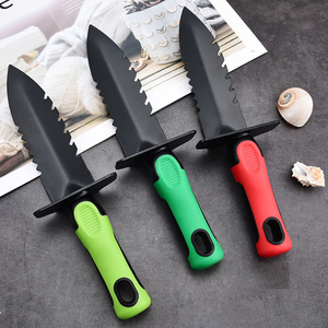 Pelle de jardin en acier inoxydable de qualité industrielle, outil durable pour la plantation de fleurs et d'arbres - Product Image 1