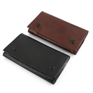 RBR0001 custodia per tabacco in pelle impermeabile in PVC portatile in stile britannico con borsa per sigarette in carta da fumo marrone e nera - Product Image 4