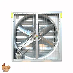 Ventilador de avicultura AIr Ventiladores de parede tipo caixa de estufa Ventilador de exaustão de ventilação industrial