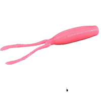 Vente en gros usine Leurre souple flottant à double queue 110mm 9.2g, Lot de 4, OEM, pour la pêche au bar en eau douce
