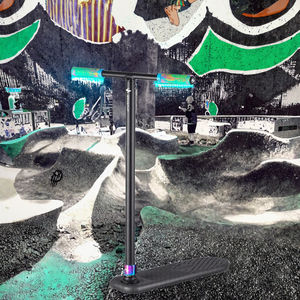 Patinete de Aluminio JIT con Plataforma de Espuma, Altura de Barra Ajustable y Ruedas Antivuelco para Adultos, Práctica de Trucos y Ejercicio - Product Image 2