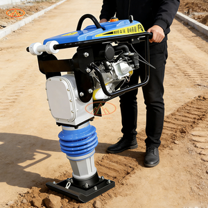 Hochwertige Benzin-Stampfermaschine 75 kg 3 kW Vibrationsstampfer - Product Image 1