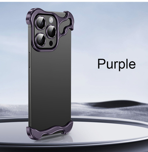 Étui de luxe en métal pour iPhone 12 13 14 15 16 17 18 Pro Max, S23 S24 Ultra 14, avec coins renforcés, emballé - Product Image 3